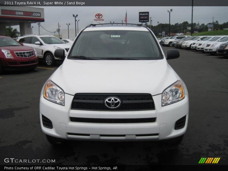 Super White / Sand Beige 2011 Toyota RAV4 I4