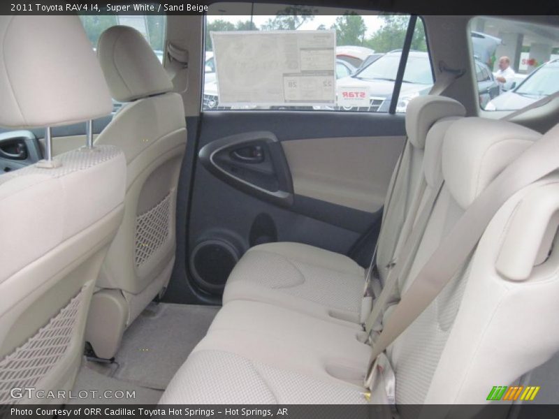 Super White / Sand Beige 2011 Toyota RAV4 I4