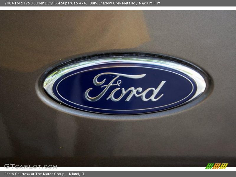 Dark Shadow Grey Metallic / Medium Flint 2004 Ford F250 Super Duty FX4 SuperCab 4x4