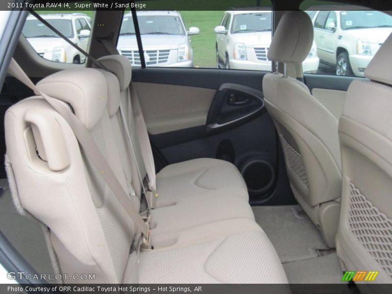 Super White / Sand Beige 2011 Toyota RAV4 I4