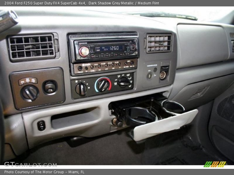 Dark Shadow Grey Metallic / Medium Flint 2004 Ford F250 Super Duty FX4 SuperCab 4x4