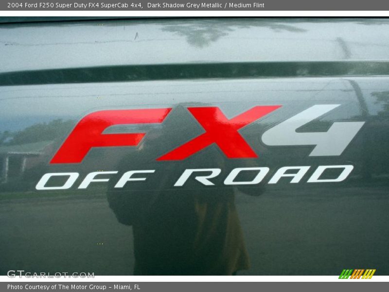 Dark Shadow Grey Metallic / Medium Flint 2004 Ford F250 Super Duty FX4 SuperCab 4x4