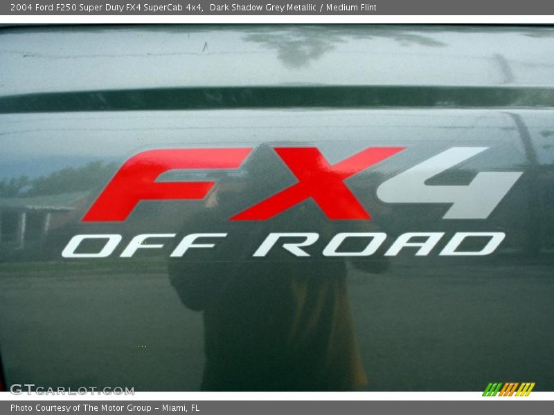 Dark Shadow Grey Metallic / Medium Flint 2004 Ford F250 Super Duty FX4 SuperCab 4x4