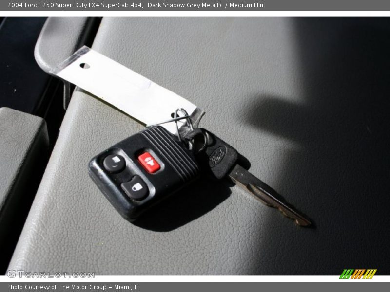 Dark Shadow Grey Metallic / Medium Flint 2004 Ford F250 Super Duty FX4 SuperCab 4x4