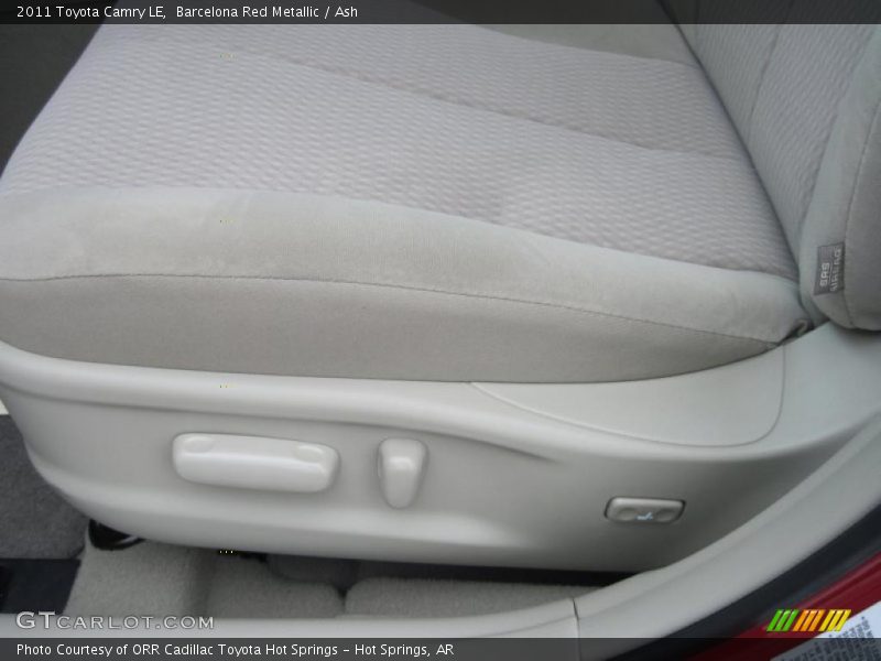 Barcelona Red Metallic / Ash 2011 Toyota Camry LE