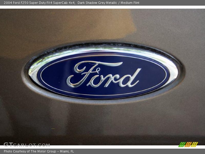 Dark Shadow Grey Metallic / Medium Flint 2004 Ford F250 Super Duty FX4 SuperCab 4x4