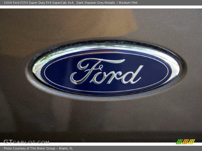 Dark Shadow Grey Metallic / Medium Flint 2004 Ford F250 Super Duty FX4 SuperCab 4x4