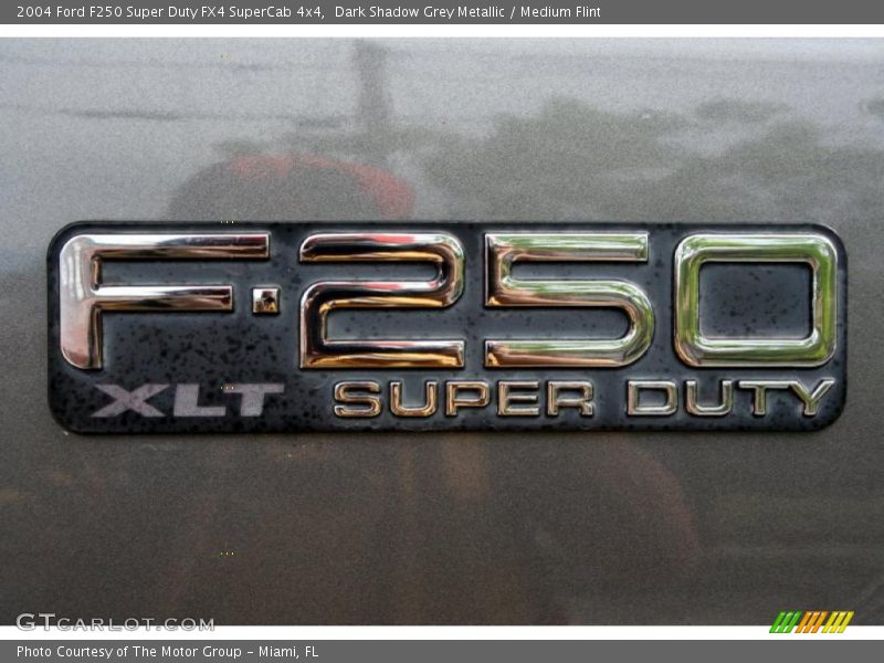 Dark Shadow Grey Metallic / Medium Flint 2004 Ford F250 Super Duty FX4 SuperCab 4x4