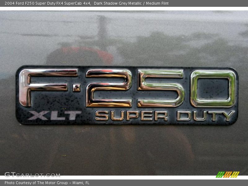 Dark Shadow Grey Metallic / Medium Flint 2004 Ford F250 Super Duty FX4 SuperCab 4x4