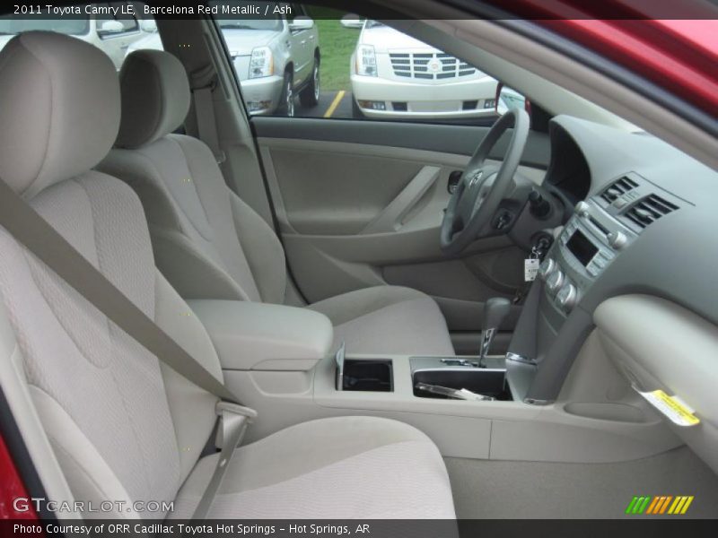 Barcelona Red Metallic / Ash 2011 Toyota Camry LE