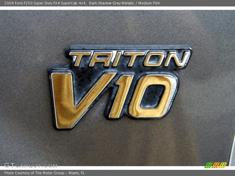 Dark Shadow Grey Metallic / Medium Flint 2004 Ford F250 Super Duty FX4 SuperCab 4x4