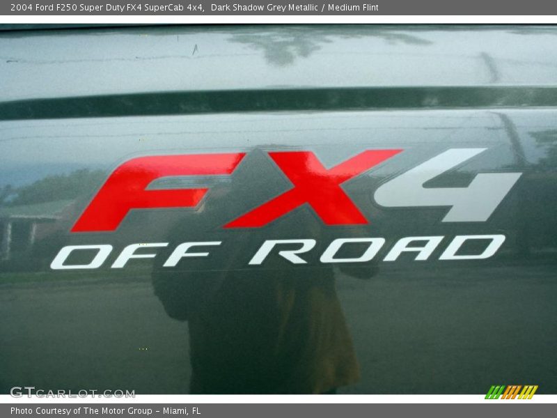 Dark Shadow Grey Metallic / Medium Flint 2004 Ford F250 Super Duty FX4 SuperCab 4x4
