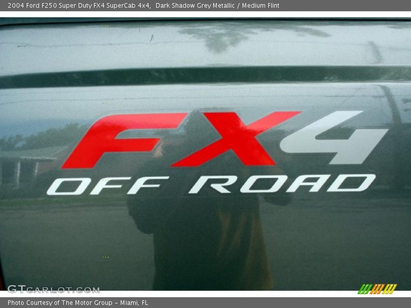Dark Shadow Grey Metallic / Medium Flint 2004 Ford F250 Super Duty FX4 SuperCab 4x4