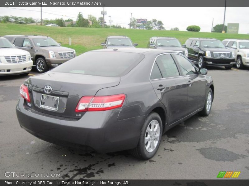 Magnetic Gray Metallic / Ash 2011 Toyota Camry LE