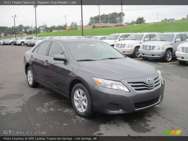 Magnetic Gray Metallic / Ash 2011 Toyota Camry LE