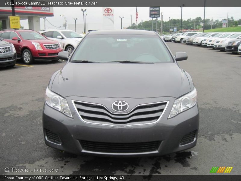 Magnetic Gray Metallic / Ash 2011 Toyota Camry LE