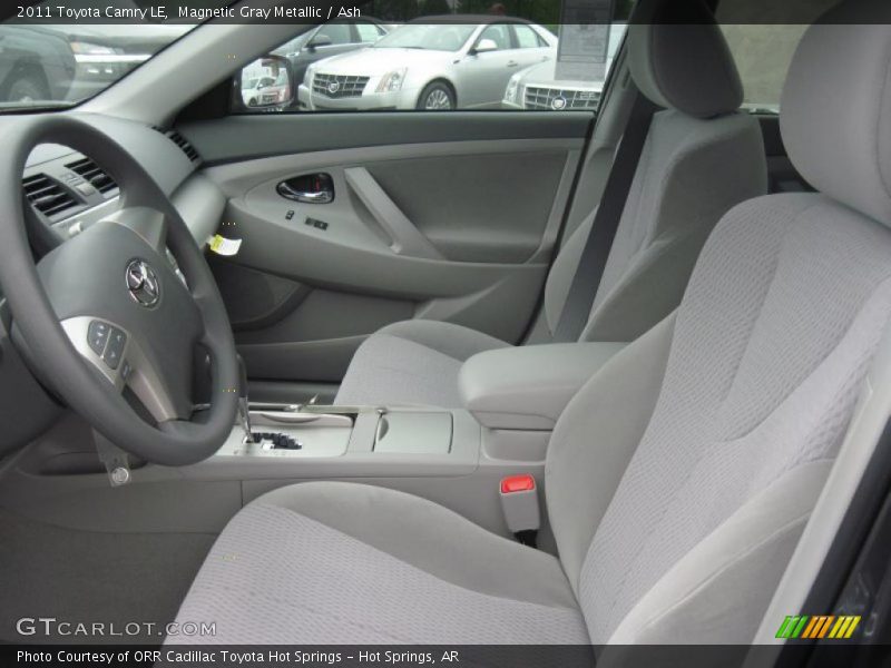 Magnetic Gray Metallic / Ash 2011 Toyota Camry LE