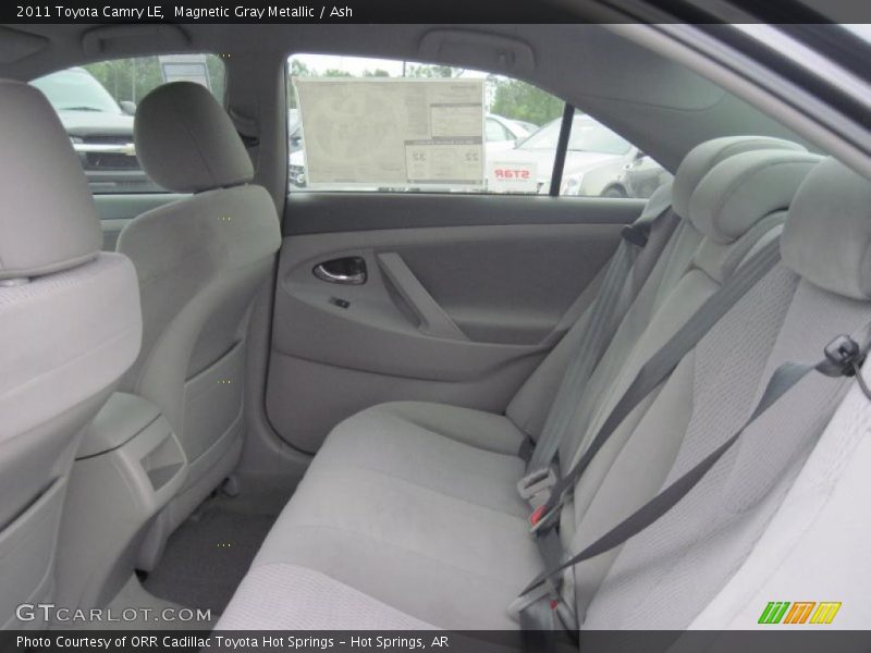 Magnetic Gray Metallic / Ash 2011 Toyota Camry LE