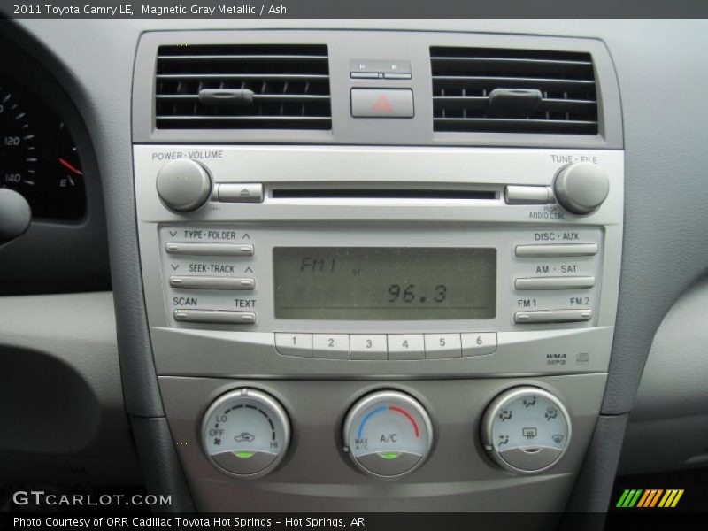 Magnetic Gray Metallic / Ash 2011 Toyota Camry LE
