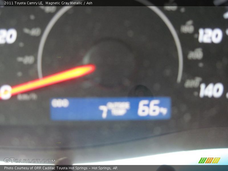 Magnetic Gray Metallic / Ash 2011 Toyota Camry LE
