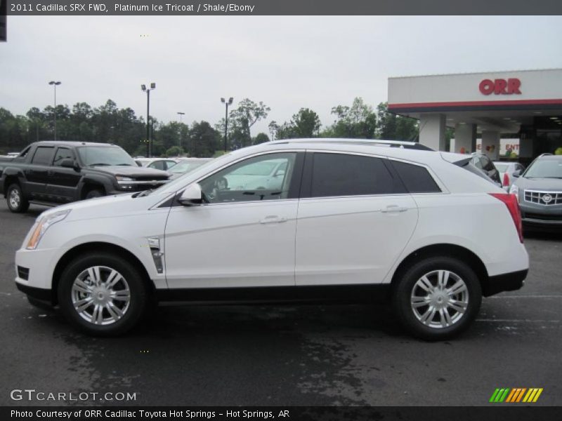 Platinum Ice Tricoat / Shale/Ebony 2011 Cadillac SRX FWD