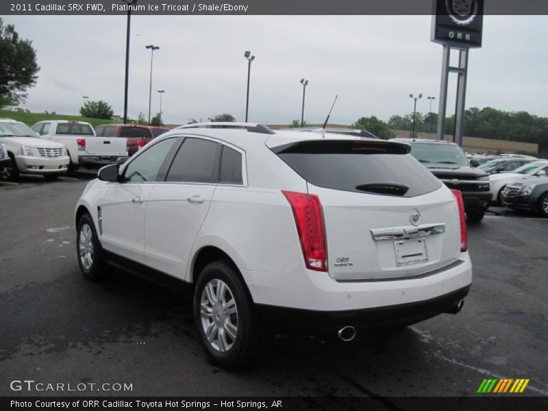 Platinum Ice Tricoat / Shale/Ebony 2011 Cadillac SRX FWD