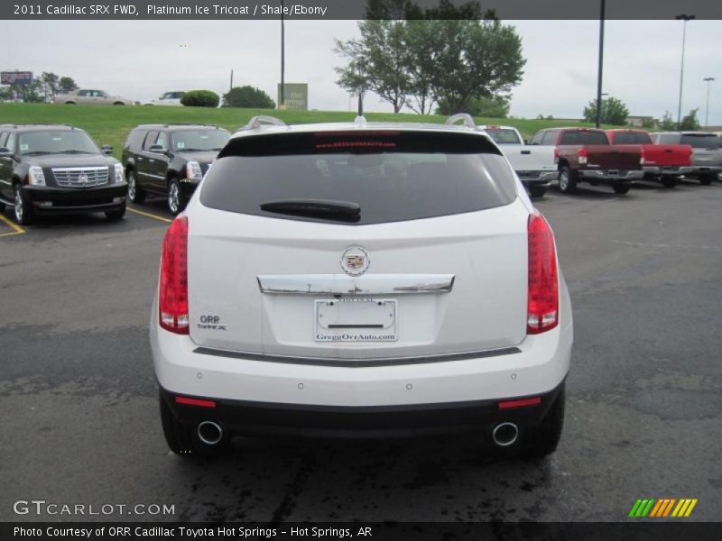 Platinum Ice Tricoat / Shale/Ebony 2011 Cadillac SRX FWD