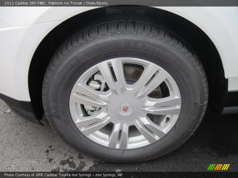 Platinum Ice Tricoat / Shale/Ebony 2011 Cadillac SRX FWD