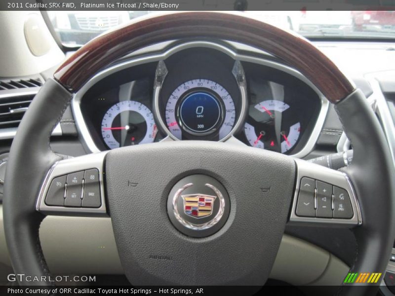 Platinum Ice Tricoat / Shale/Ebony 2011 Cadillac SRX FWD