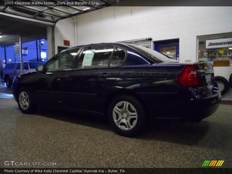 Dark Blue Metallic / Gray 2005 Chevrolet Malibu Sedan