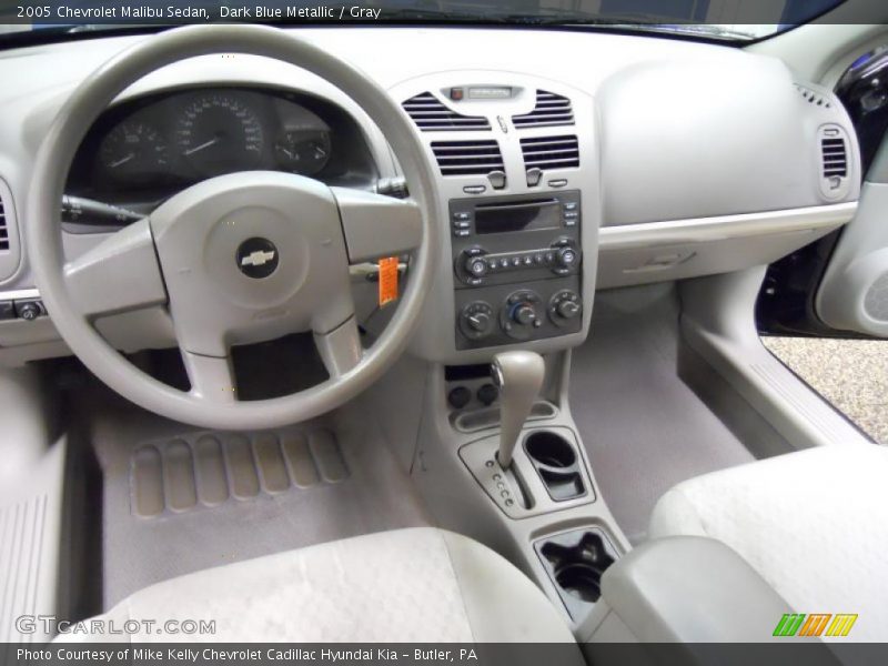 Dark Blue Metallic / Gray 2005 Chevrolet Malibu Sedan