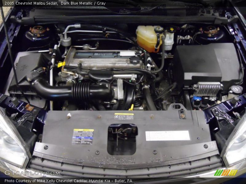 Dark Blue Metallic / Gray 2005 Chevrolet Malibu Sedan