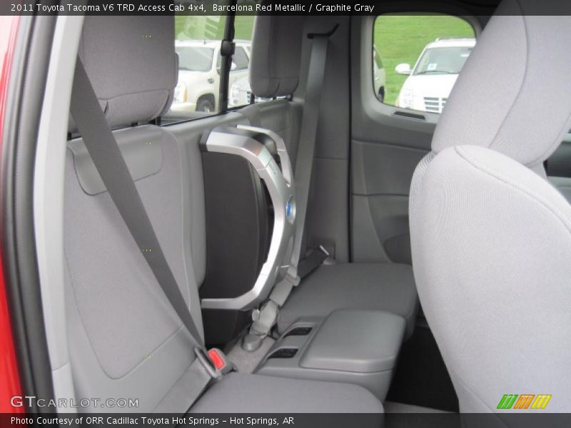 Barcelona Red Metallic / Graphite Gray 2011 Toyota Tacoma V6 TRD Access Cab 4x4