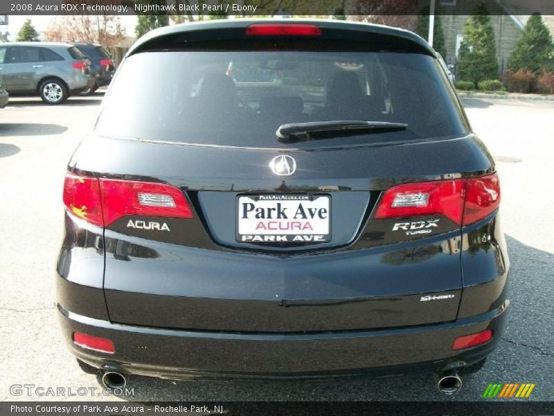 Nighthawk Black Pearl / Ebony 2008 Acura RDX Technology