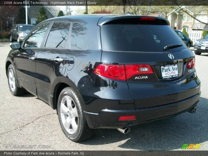 Nighthawk Black Pearl / Ebony 2008 Acura RDX Technology