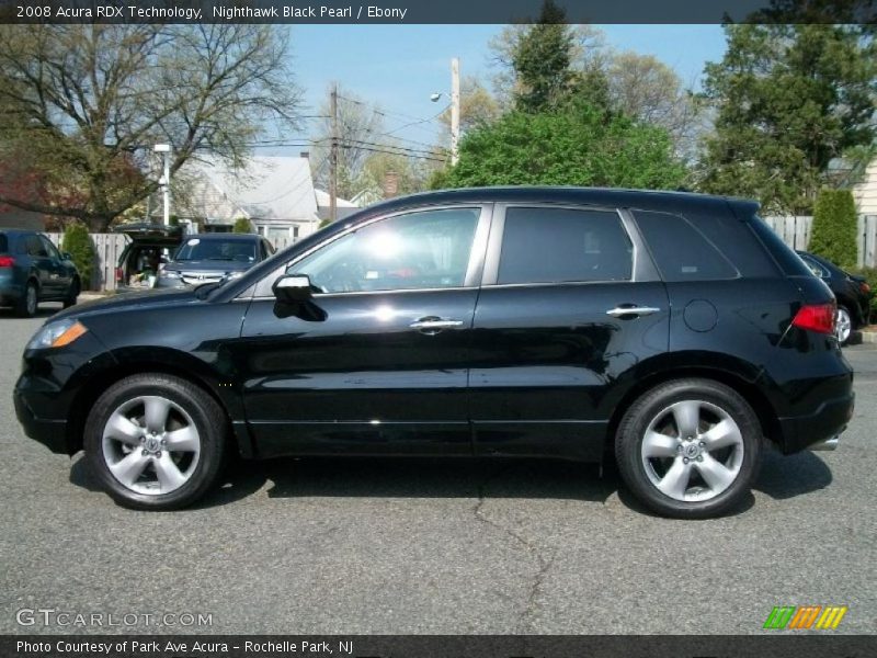 Nighthawk Black Pearl / Ebony 2008 Acura RDX Technology