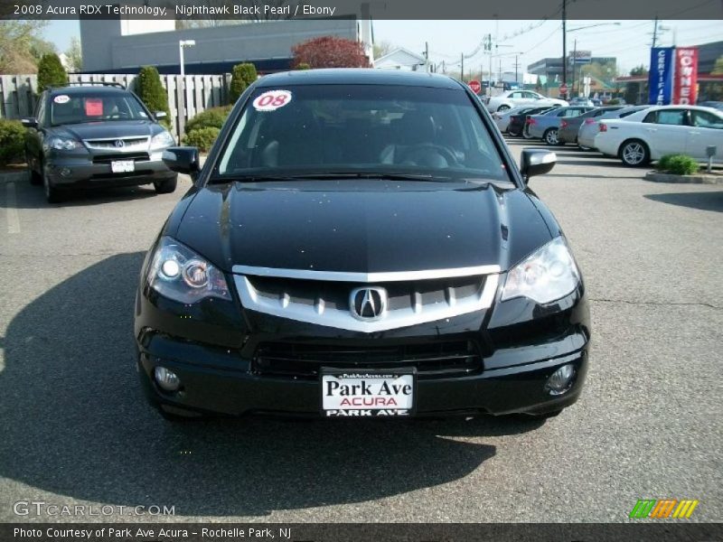 Nighthawk Black Pearl / Ebony 2008 Acura RDX Technology