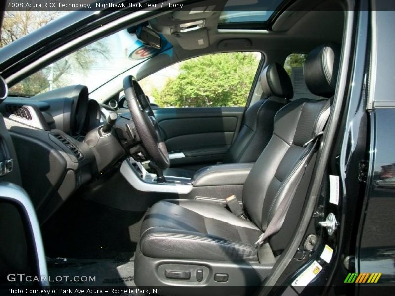 Nighthawk Black Pearl / Ebony 2008 Acura RDX Technology
