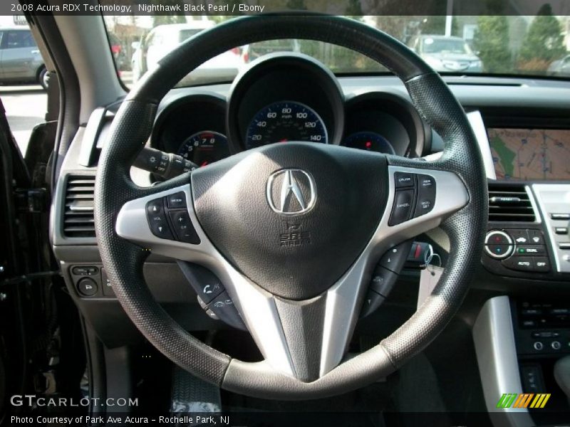 Nighthawk Black Pearl / Ebony 2008 Acura RDX Technology