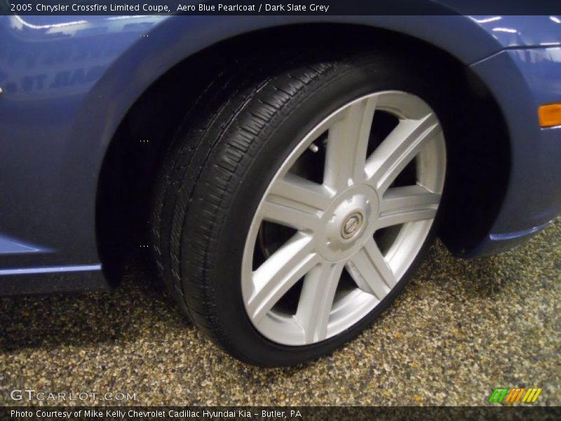 Aero Blue Pearlcoat / Dark Slate Grey 2005 Chrysler Crossfire Limited Coupe