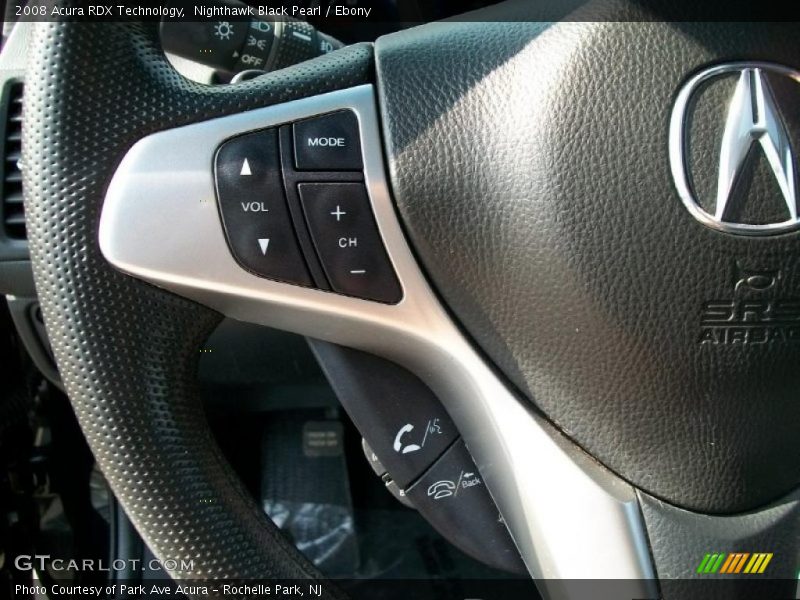 Nighthawk Black Pearl / Ebony 2008 Acura RDX Technology