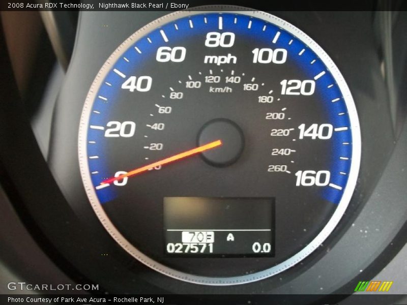 Nighthawk Black Pearl / Ebony 2008 Acura RDX Technology