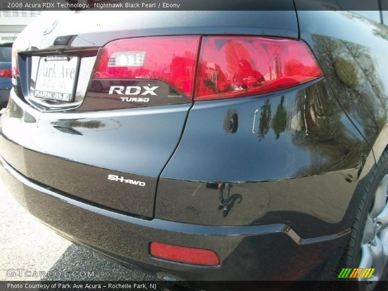 Nighthawk Black Pearl / Ebony 2008 Acura RDX Technology