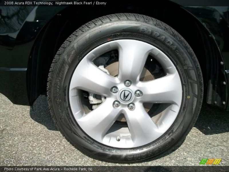 Nighthawk Black Pearl / Ebony 2008 Acura RDX Technology