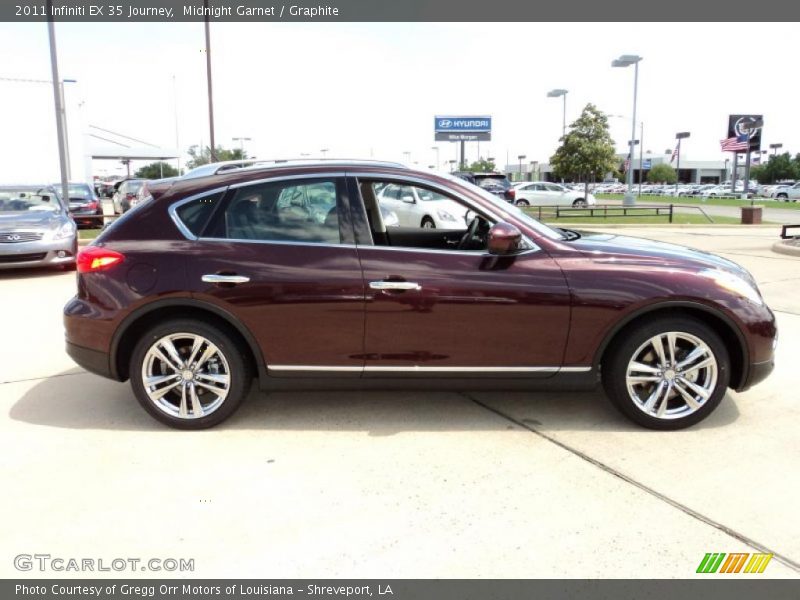  2011 EX 35 Journey Midnight Garnet