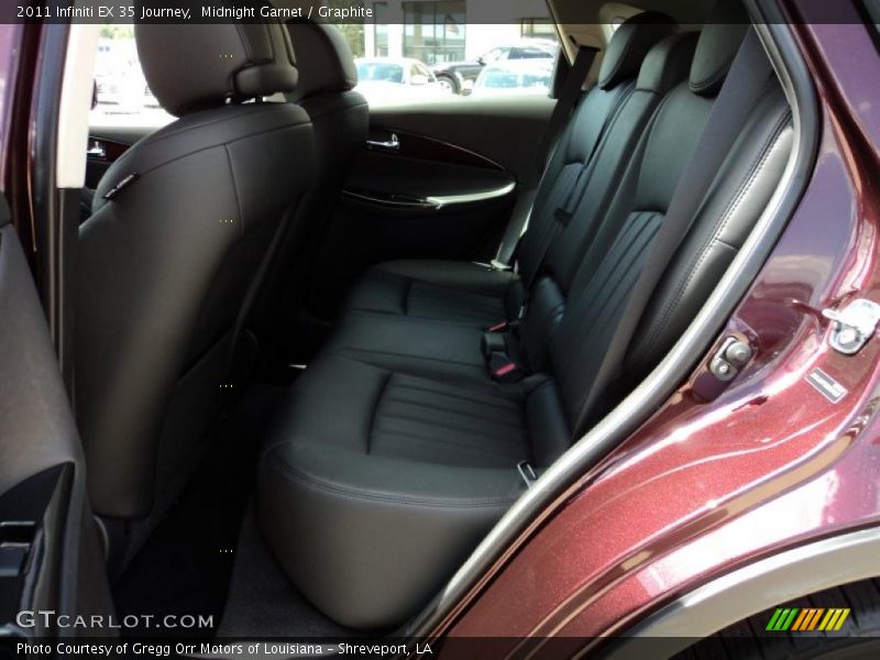  2011 EX 35 Journey Graphite Interior