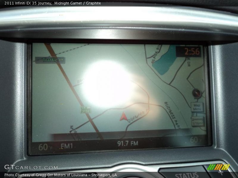 Navigation of 2011 EX 35 Journey