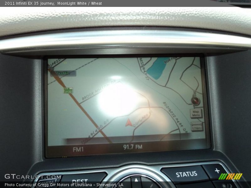 Navigation of 2011 EX 35 Journey