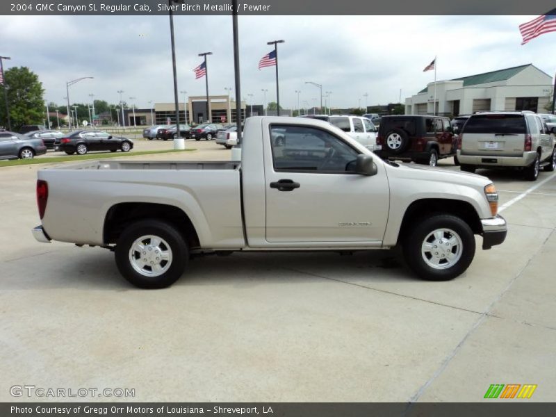  2004 Canyon SL Regular Cab Silver Birch Metallic