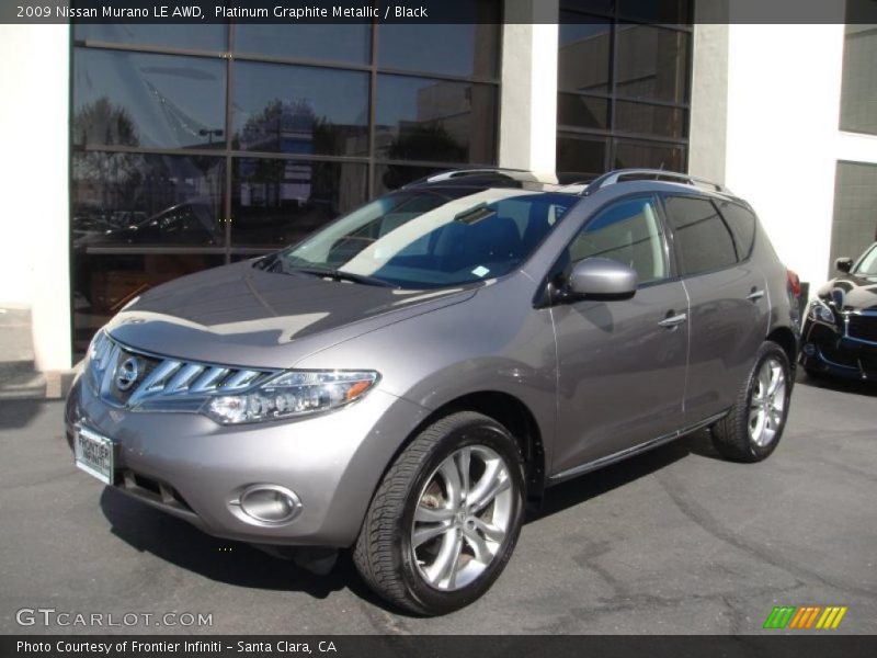 Platinum Graphite Metallic / Black 2009 Nissan Murano LE AWD
